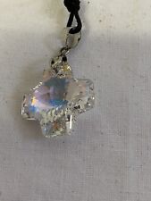 18 Kgp Crystal Collana Pendente Regalo Cristallo Croce Swarovski ￼
