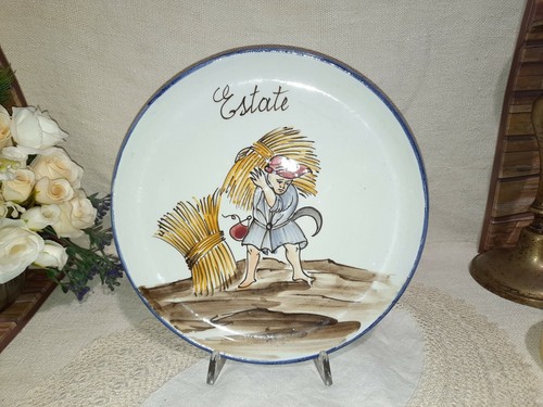 Vintage piatto stagione - piatto,