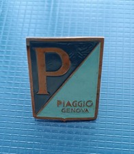 Scudetto Stemma Piaggio Genova Lorioli Vespa 98 Bacchetta Faro Basso 