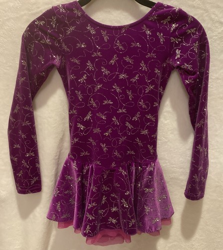 Purple ice skate dress - ice, with