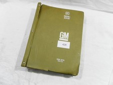 CATALOGO RICAMBI E ACCESSORI VAUXHALL BED ADATTO A FORD GM  MODELLO HC 1971 1972