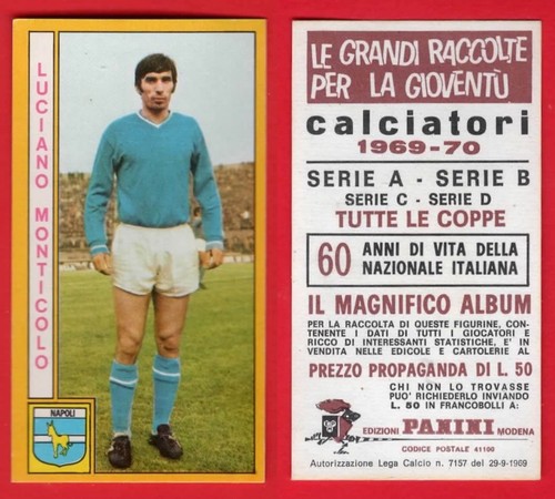 Figurina calciatori panini - figurina,