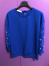 T-shirt Blusa Casacca Blu