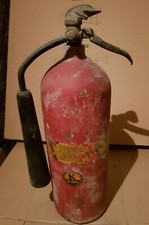 Estintore CO2 Vintage Originale KIDDE Anni 50 Arredo Design Home