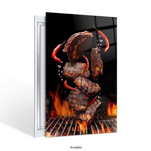 Quadro carne alla griglia
