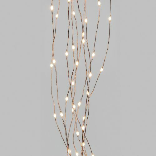 Tenda natale luminosa cascata - tenda,