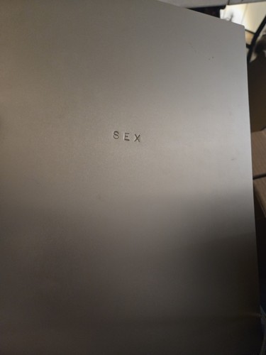 Madonna sex book vtg - book,