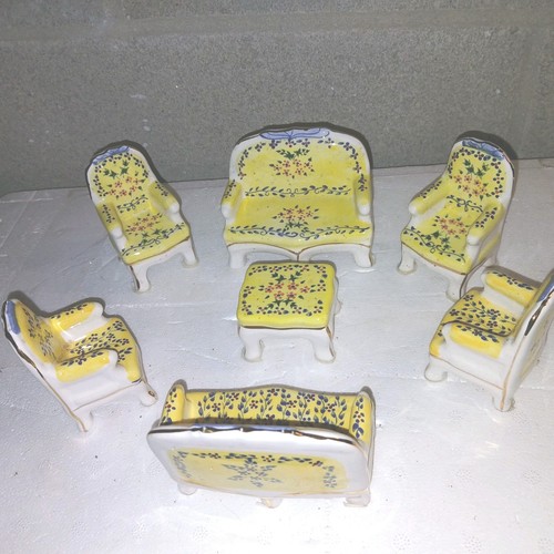 Salotto ceramica vintage - ceramica,