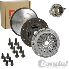 Kit Di Frizione +ZMS Conversione Volano Rigido Adatto Per Peugeot Citroen Fiat