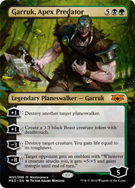 Magic mtg garruk apex - mtg,