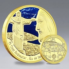 Moneta commemorativa Cristo