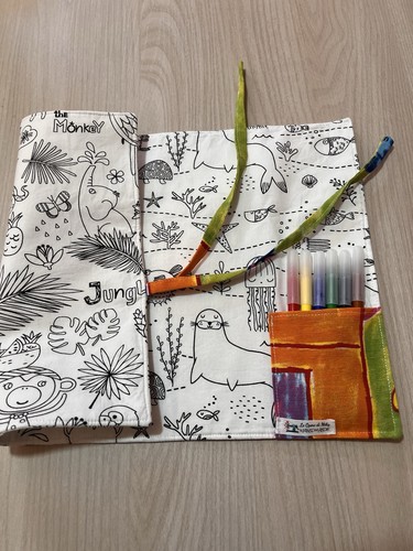 Tovaglietta libro colorare - tovaglietta,