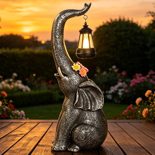 Statua elefante solare da - di,