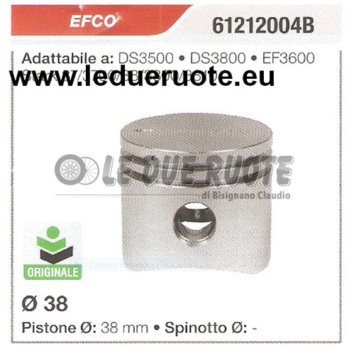 61212004b pistone completo - 61212004b,