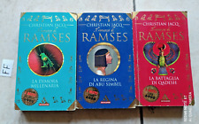 LOTTO 3 LIBRI CHRISTIAN JACQ