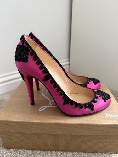 Christian louboutin satin - christian,