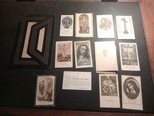Lotto 12 Santini Mortuari Luttini 1913 1954 Memento Mori