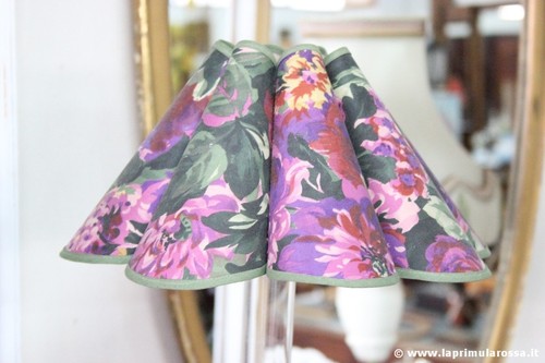 Paralume fiore per lampada - paralume,