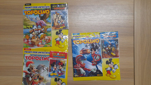 Topolino mini gialli completa - topolino,