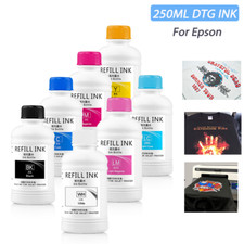 Inchiostro DTG per Epson R290 R330 1390 1410 per testina di stampa DX5 DX6 DX7 stampante DTG