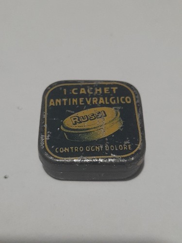 Scatola latta cachet - scatola,