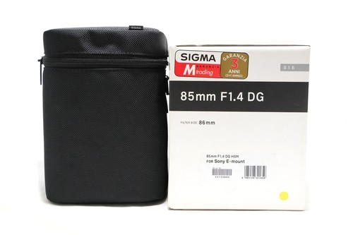 Obiettivo sigma 85mm dg - sigma, f1.4