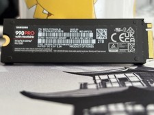 Samsung 990 PRO 2TB M.2 2280 PCIe 4.0 NVMe SSD Interno - MZ-V9P2T0CW