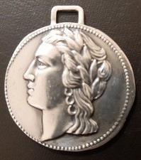 GELA MEDAGLIA IN ARGENTO