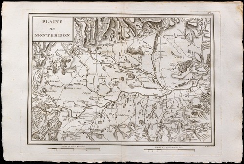 1827 carta antica di - -,