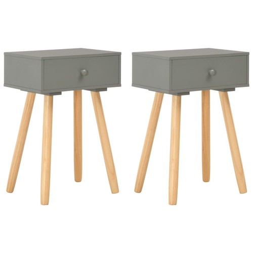 Comodini neri set - 2x,