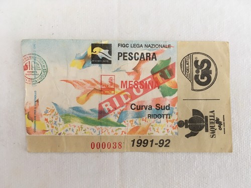 Pescara messina series - series, b