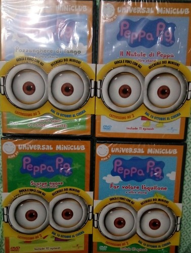 Lotto stock dvd peppa pig - peppa,