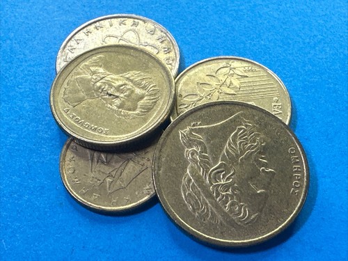 Lotto monete grecia apaxme - monete,