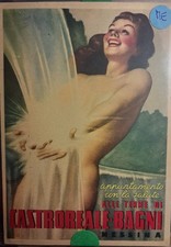 CARTOLINA PUBBLICITARIA BOCCASILE CASTROREALE BAGNI  MESSINA  NV FG