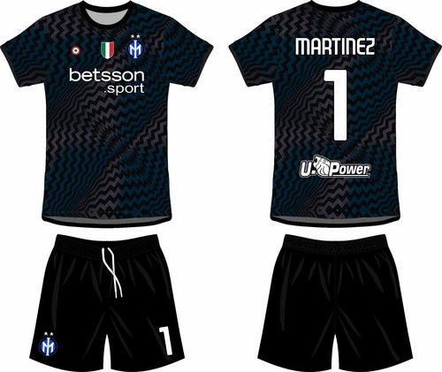 Completo neroazzurri portiere - neroazzurri,