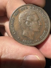 Spagna 1878 centimos xf - spagna,