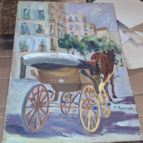 Dipinto olio masonite - dipinto,