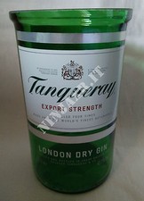 Vaso Tanqueray artigianale da arredo Bottiglia Gin Vuota 