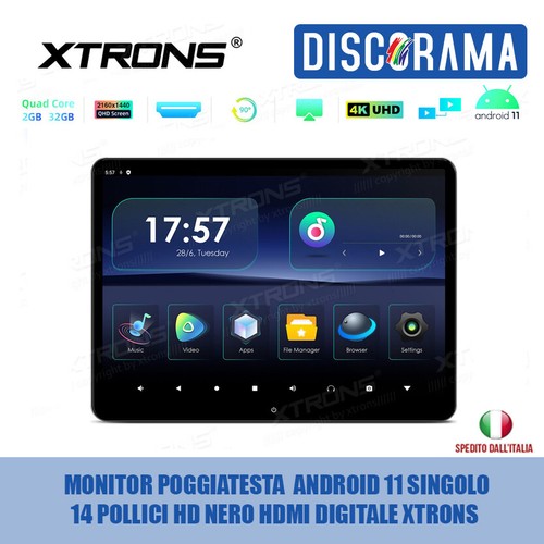 Monitor poggiatesta android - poggiatesta,