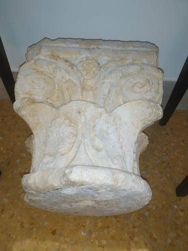 Antico capitello pietra - capitello, in