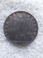 MONETA 100 LIRE ANNO 1959 VATICANO 