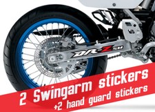 Drz 400 decals stickers red - 400,