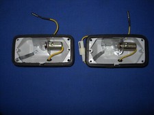 COPPIA CORPO-PORTALAMPADE FANALI RETROMARCIA SX + DX PER RENAULT R4,TL, GTL