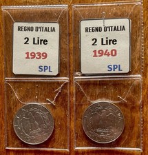 2 Lire Regno d'Italia, Serie