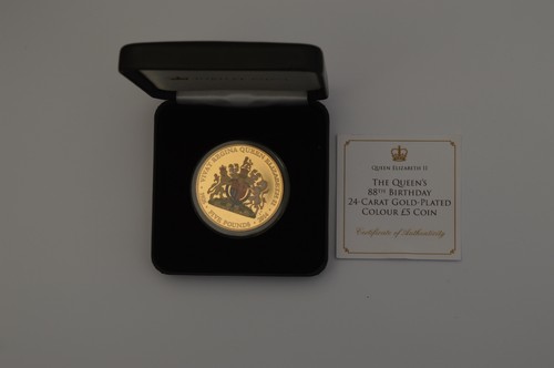 Moneta placcata oro - £,