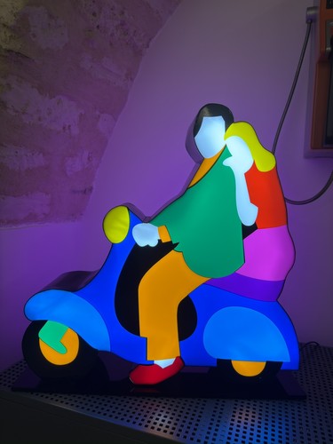 Marco lodola luminosa vespa - marco,