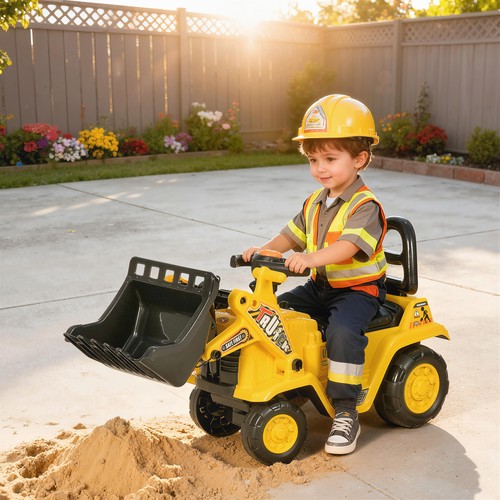 Ride bulldozer escavatore - ride-on,
