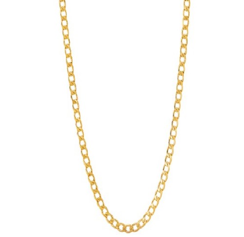 Collana catena cordino oro