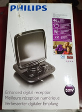 ANTENNA TV DA INTERNO AMPLIFICATA PORTATILE PHILIPS sdv6122/12