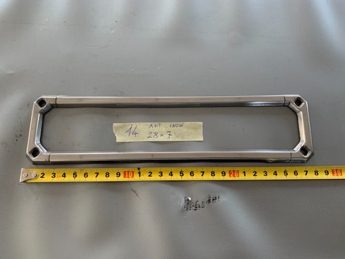 Cornice targa anteriore - , inox